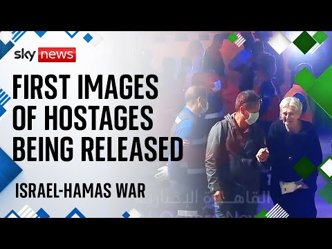 Israel-Hamas war: 'Huge relief' as 24 hostages freed, ICRC confirms