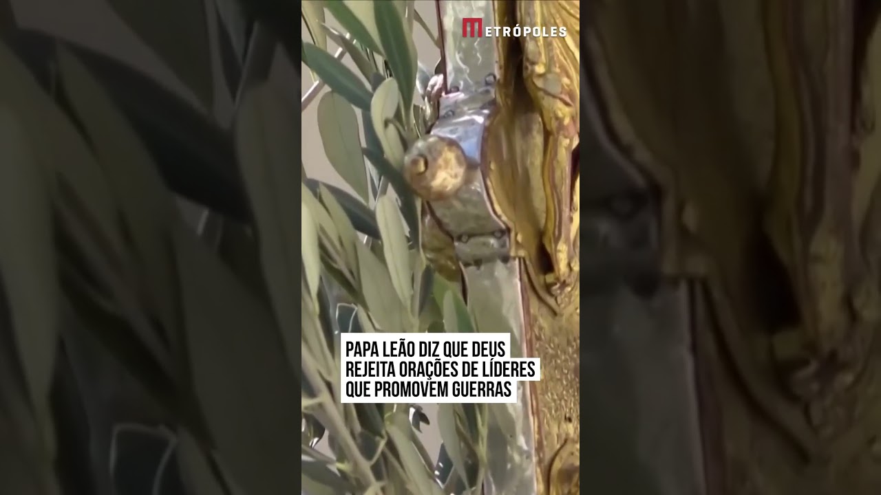 Papa Leão diz que Deus rejeita orações de líderes que promovem guerras