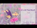 YUI - Its All Too Much (Vocal Piano Cover)