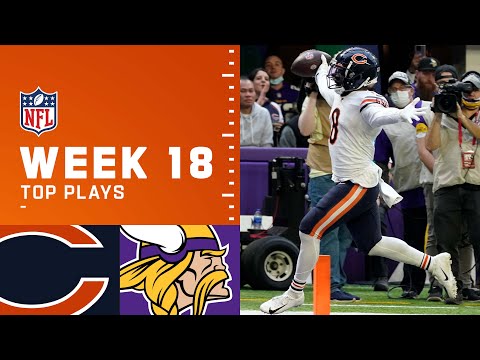 Bears Top Plays from Week 18 vs. Vikings | Chicago Bears video clip