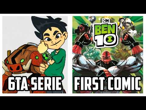 SE CONFRIMA LA 6TA SERIE DE BEN 10 Y PRIMER VISTASO DEL COMIC