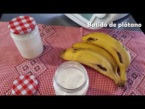 Cómo hacer Batido de plátano con Thermomix® - Banana milkshake  #TM6 #TM5 #TM31 #TM21