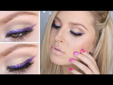 Chit Chat GRWM ♡ Purple Glitter Liner & Super Nude Lips! - UCMpOz2KEfkSdd5JeIJh_fxw