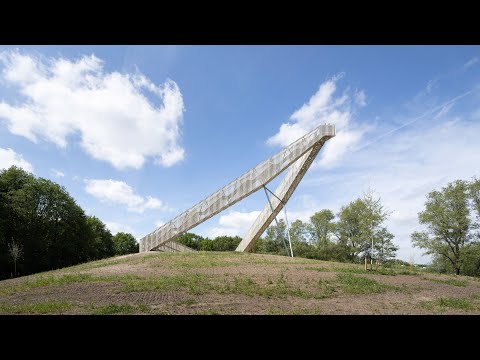 Architectuur Maken designs sculptural staircase overlooking Dutch landscape | Dezeen