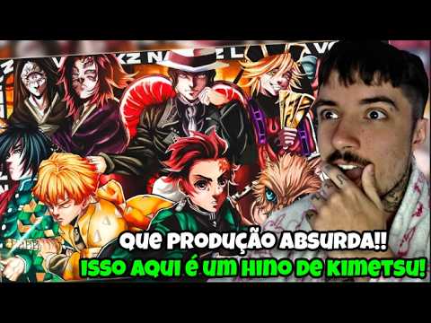 (SURREAL ISSO AQ!) REAGINDO ao LKZ - Superiores vão Cair (Demon Slayer) | REACT // NaiReact