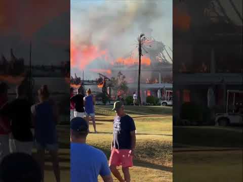 Guests evacuated at luxury hotel