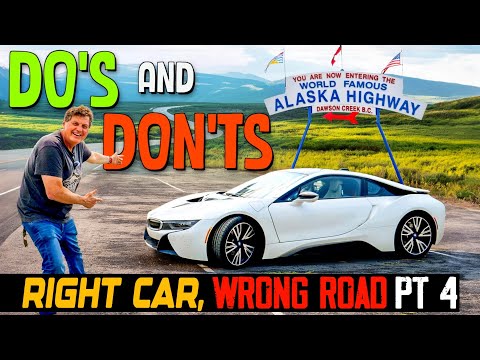 Alaskan Highway Adventure: Essential Driving Tips in a BMW I8