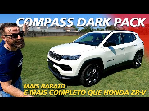 JEEP COMPASS DARK PACK 2024 - Mas Barato e Mais Completo Que Honda ZR-V!