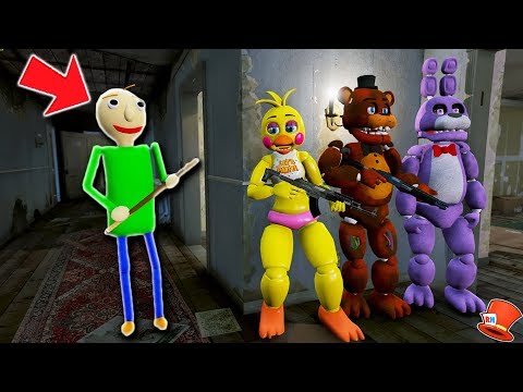 CAN THE ANIMATRONICS HIDE FROM BALDI'S BASICS? (GTA 5 Mods For Kids FNAF RedHatter) - UCdZoVLv1XHLLLJTSNcifuDQ