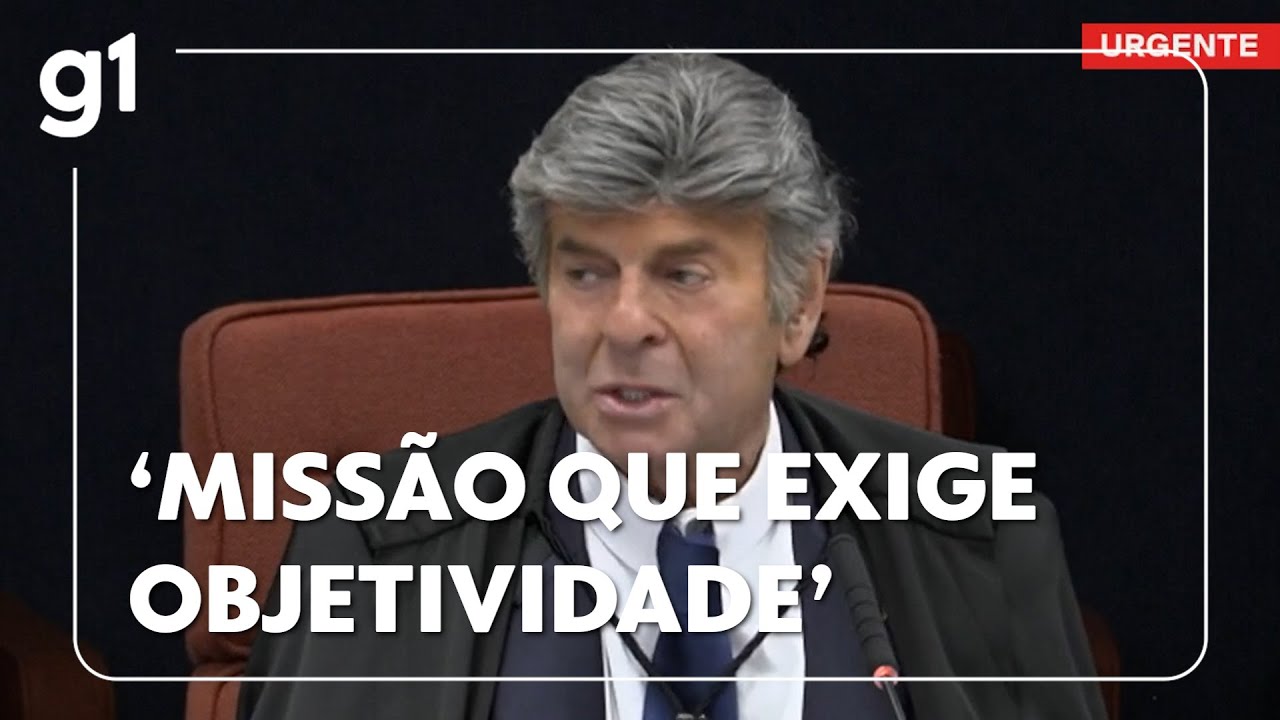 ‘Não compete ao STF realizar juízo político’, diz Luiz Fux | GLOBONEWS