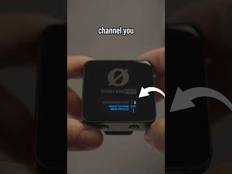 How to quickly re-pair your Wireless PRO transmitters
