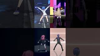 【にじさんじ】ROSEの踊り方の違い【西園チグサ/東堂コハク/倉持めると/長尾景/切り抜き】