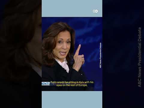 'Putin would be sitting in Kyiv' - Kamala Harris on Donald Trump's foreign policy | DW News