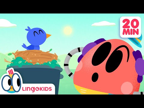 BABY BOT 🤖 and The Magic Stick + More Episodes! 🐞 | Lingokids Cartoons