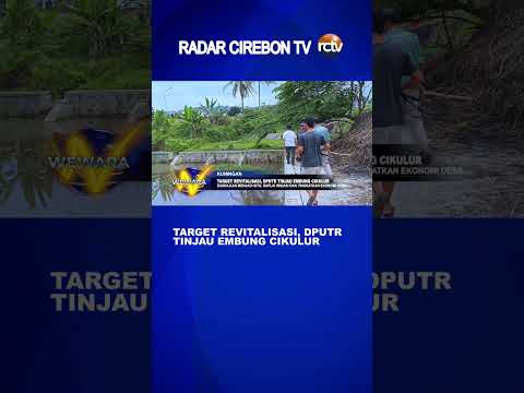 Target Revitalisasi, DPUTR Tinjau Embung Cikulur