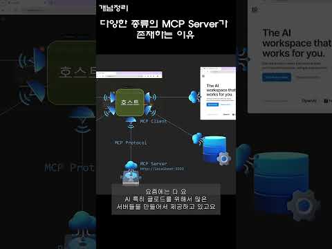 16 다양한 종류의 MCP 서버가 존재하는 이유