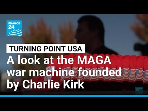 Turning Point USA, the MAGA war machine founded by Charlie Kirk • FRANCE 24 English