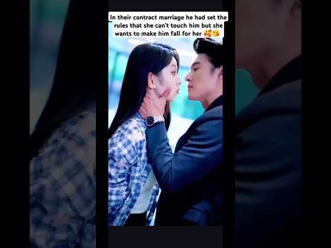 she acts cute infront her husband to get his attention 😘🥰 #ytshorts #cdrama #kdrama #love #couple poster
