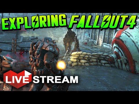 Fallout 4 Gameplay Part 1 | Exploration & Surviving the Wasteland!! - Live Stream (No Spoilers) - UCDROnOVjS6VpxgAK6-HpzAQ