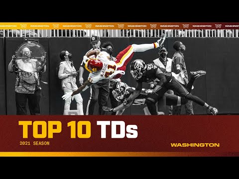 Washington Football Team top 10 touchdowns of the season video clip