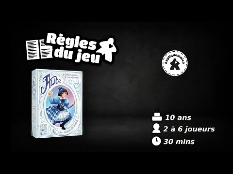 🪞 ALICE de l'autre côté du miroir 🪞 règle du jeu #lumberjacksstudio #expliquemoica