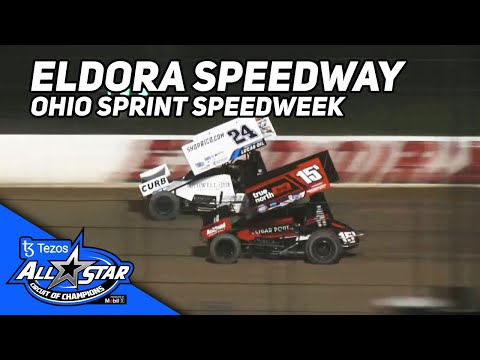OH Speedweek Returns To Eldora | Tezos All Star Sprints at Eldora Speedway - dirt track racing video image