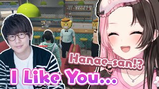 Hinano Meets Hanae Natsuki and Reacts to His Gacha Voice [Vspo ENG Sub