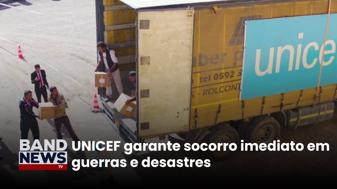 UNICEF garante socorro imediato em guerras e desastres | BandNews TV