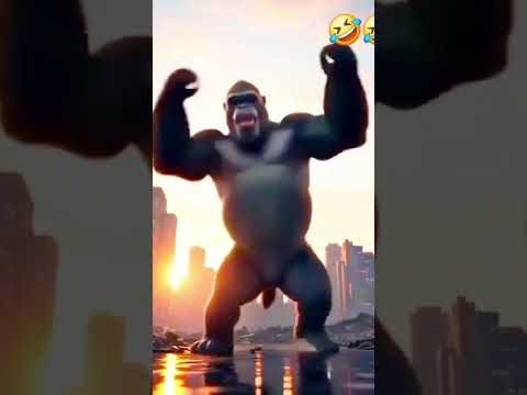King Kong Happy Hour #shorts #kingkong #aiart