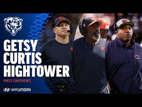 Getsy, Curtis, and Hightower preview Lions | Chicago Bears video clip