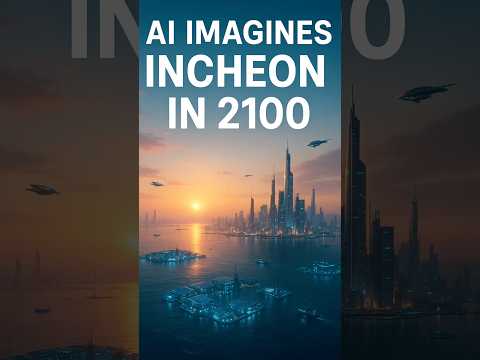 AI imagines Incheon in 2100 | AI가 상상한 2100년의 인천 🌍