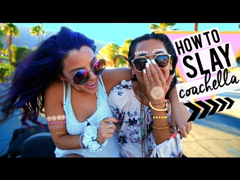 How to SLAY Coachella! What to Wear, Unique Hairstyles + DIY Body Art | Niki and Gabi - UCuVHOs0H5hvAHGr8O4yIBNQ