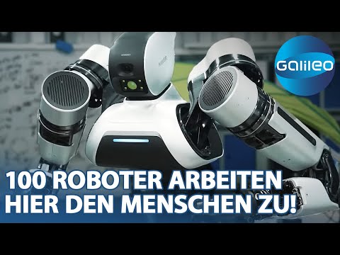 Gruselig oder cool? Ein Roboter als Bürokollege | Galileo | ProSieben