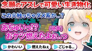 金策マイクラでほぼ遊べなかったアスレチックで可愛い生き物になる幼児ん棒【風真いろは/ホロライブ切り抜き/holoX】