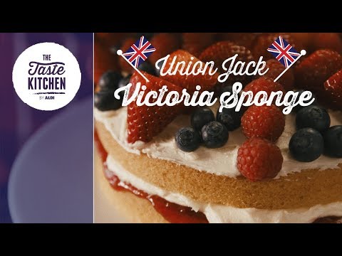 Royal Wedding - Union Jack Victoria Sponge