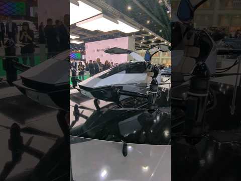 The X2 flying car concept by Xpeng in Bangkok!