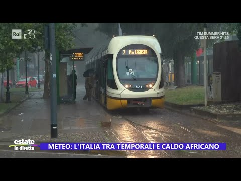 Weekend bollente al Sud, temporali al Nord - Estate in diretta 12/07/2024