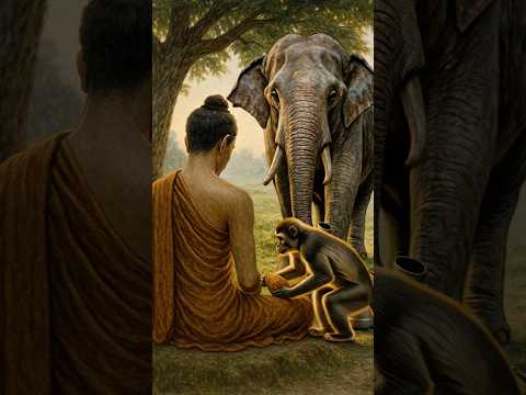 All Creatures Come to Offer to the Buddha. #Buddha #Buddhism #Compassion #Kindness #Merit