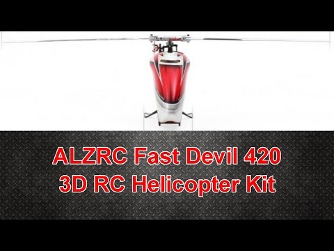 ALZRC Fast Devil 420 RC 3D Helicopter Kit Unboxing Review - UCsFctXdFnbeoKpLefdEloEQ