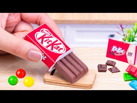 Adorable KitKat Cake | Stunning Mini Rainbow Cake Decorating Ideas With KitKat Chocolate