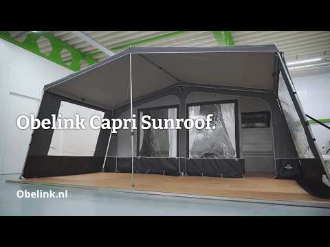Obelink Capri Sunroof voortentluifel opzetten | Productvideo en how-to | Obelink