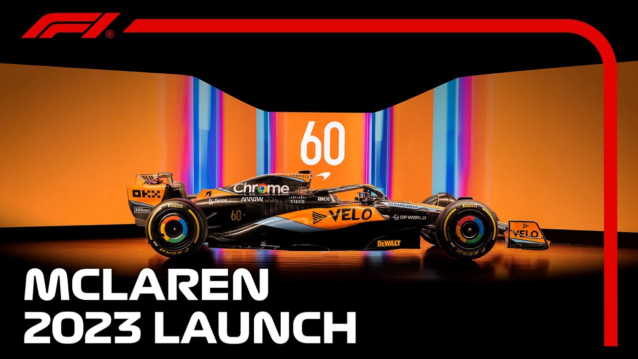 LIVE: McLaren reveal their 2023 look