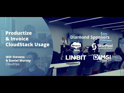 Productize & Invoice CloudStack Usage - CloudStack Collaboration Conference 2022