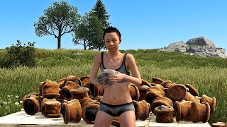 YouTube thumbnail for Spoonkid's video titled 'rust but i start with 50,000 gunpowder...'