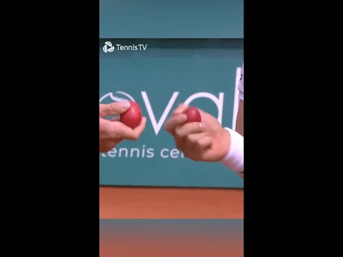 Ever Seen A Tennis Coin Toss Like This?! 🥚