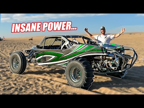 Off-Road Thrills: Cleetus McFarland's Desert Adventure with a Powerful Sand Car