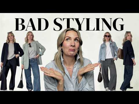I styled my clothes badly on purpose (and now I'm finally wearing them)