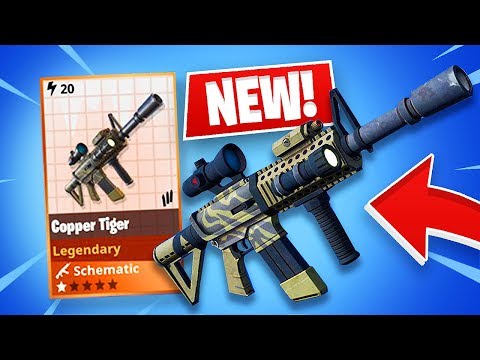 FORTNITE *NEW* LEGENDARY "COPPER TIGER" WEAPON!! (Fortnite Save The World) - UC2wKfjlioOCLP4xQMOWNcgg