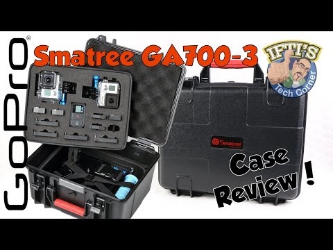 Smatree GA700-3 GoPro 2/3/3+ Carry Case - Dual Layer Design for 3 GoPros! - REVIEW - UC52mDuC03GCmiUFSSDUcf_g