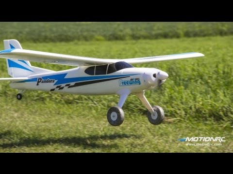 Freewing Pandora 4-in-1 PNP Flight Review - Config 1: High Wing and Tail Wheel - UCubk5oFcnH0G47QJsj22fKw